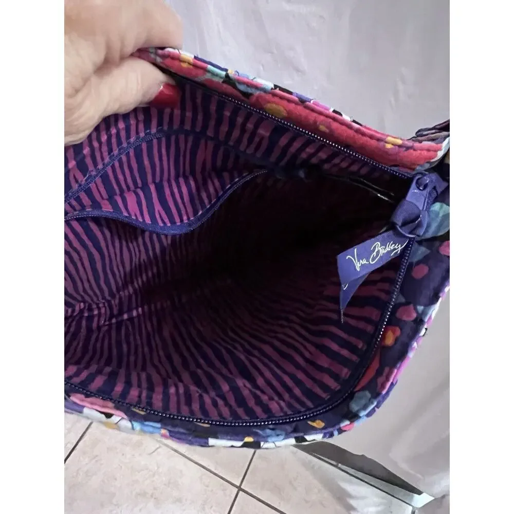 Vera Bradley Purple Floral Crossbody Bag